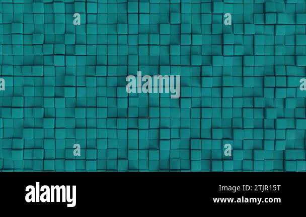 Seamless looping cube wall. Dynamic background suitable for overlaying ...