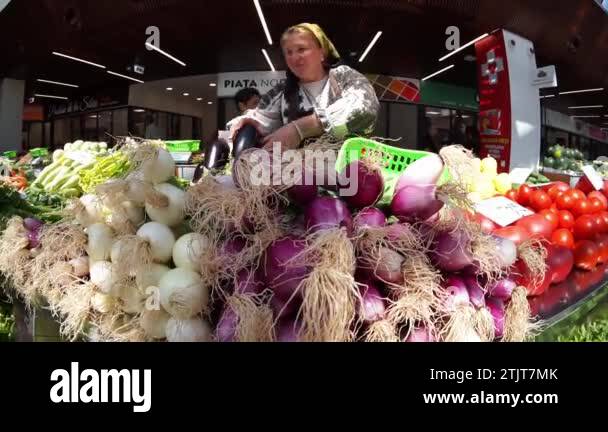 Bucharest, Romania. 14th July, 2023: Inauguration of the agri-food