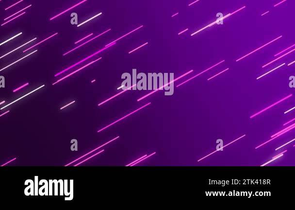 Relaxing Rounded Neon Pink Colored Lines Background Animation Loop ...
