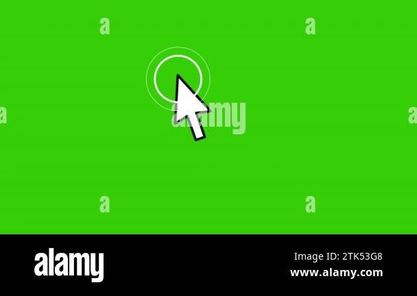 Mouse Click, Computer Mouse Animated symbol of arrow cursor. animation ...