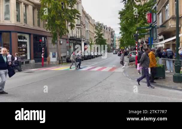 Crossing markings Stock Videos & Footage - HD and 4K Video Clips - Alamy