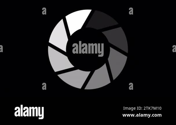 Loading Circle, Video. Loading Animation Icon on Transparent Background ...