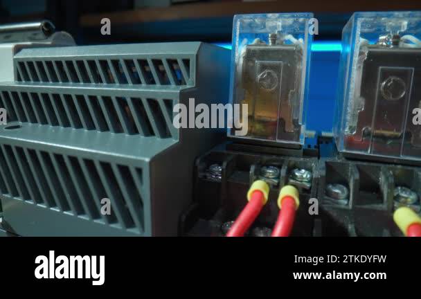 Electromagnetic relay switch Stock Videos & Footage Circuit Diagram