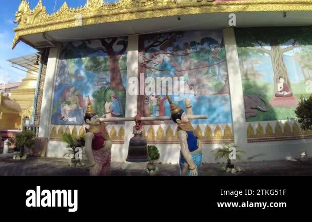 Burmese thai architecture Stock Videos & Footage - HD and 4K Video ...
