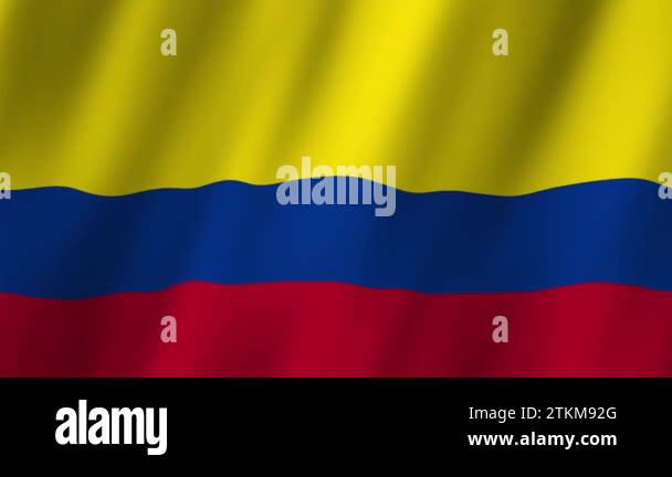 Colombian Flag National 3d Colombia Flag Waving Flag Of Colombia