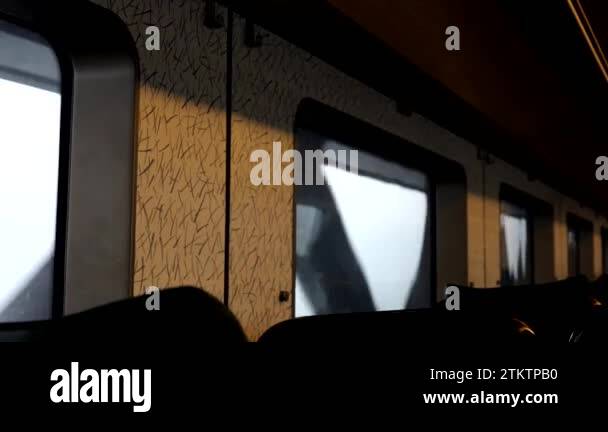 Copenhagen, Denmark A view from a train crossing the Oresund bridge ...