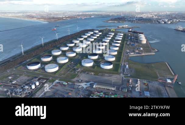 See the epicenter of the global natural gas industry with an aerial ...