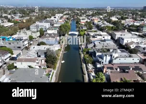 Venice At Los Angeles In California United States. Coast City Landscape