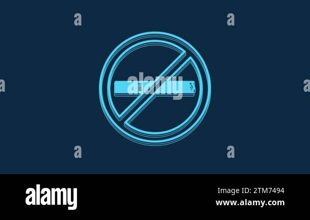 No smoking sign blue Stock Videos & Footage - HD and 4K Video Clips - Alamy