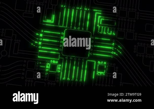 Circuit digital pulses explosion. Energy spreading in motherboard ...
