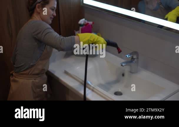 Housewife using steam cleaner Stock Videos & Footage - HD and 4K Video ...
