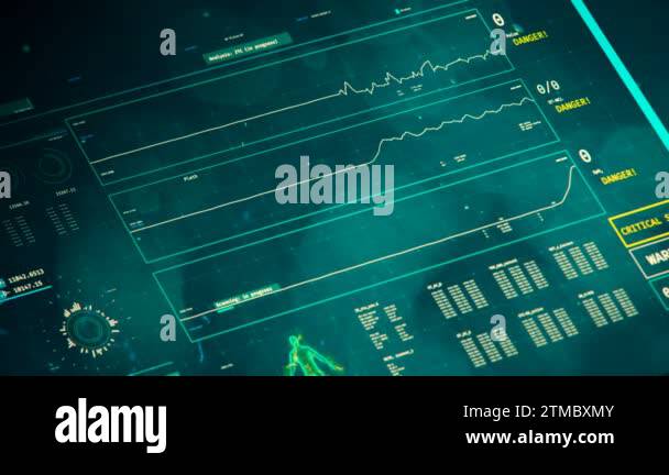 Patient's clinical death, reviving on ICU monitor, heart beating again ...