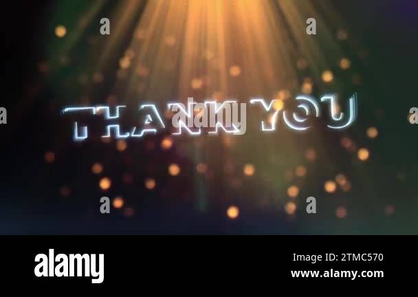 Thanks 4k Thank you 4K 3D creative design beautiful cinematic title trailer ...