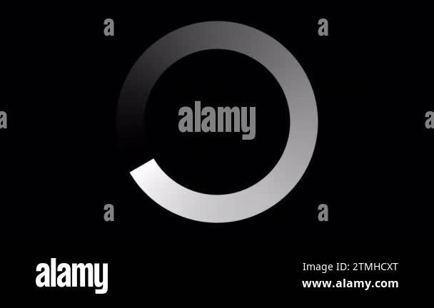 Loading Circle, Video. Loading Animation Icon on Transparent Background ...