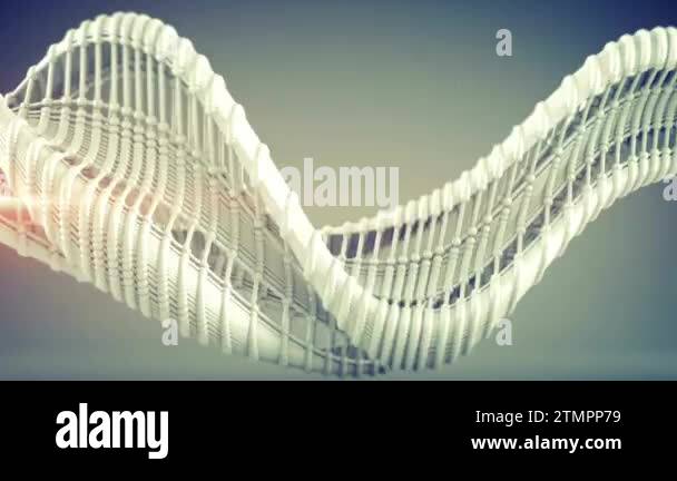 Human Dna Particle Human DNA genome double helix spiral particle animation RNA molecule ...