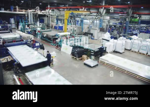 Machinery manufacturing production workshop Stock Videos & Footage - HD ...