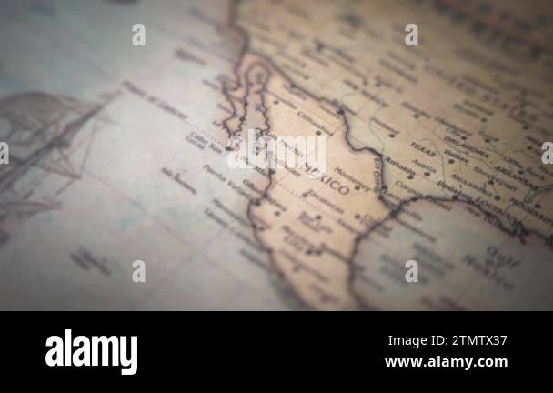 Mexico map political map Stock Videos & Footage - HD and 4K Video Clips ...