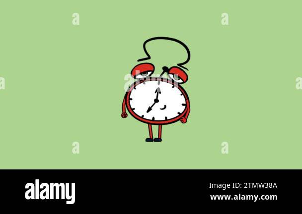 Animated alarm clock ringing red Stock Videos & Footage - HD and 4K ...
