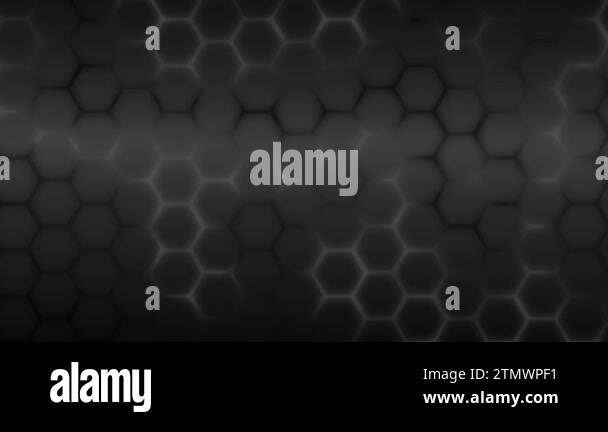Gray hexagonal background in carbon optic pulsating with dark gradient ...