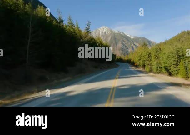 Duffey Lake Road from Lillooet to Pemberton, British Columbia, Canada ...