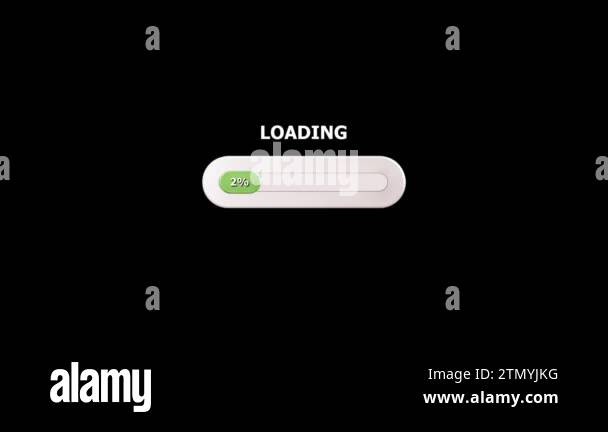 Loading simple animation video 4K Loading circle icon on black ...