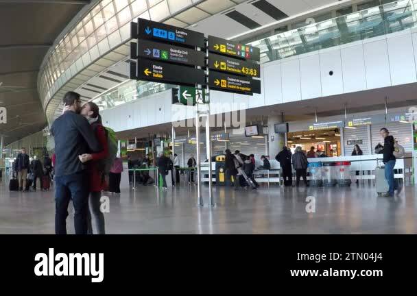Man saying goodbye at airport Stock Videos & Footage - HD and 4K Video ...