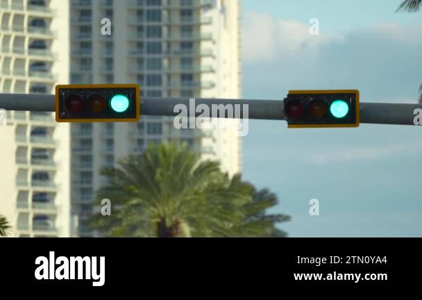 Overhead traffic lights high Stock Videos & Footage - HD and 4K Video ...