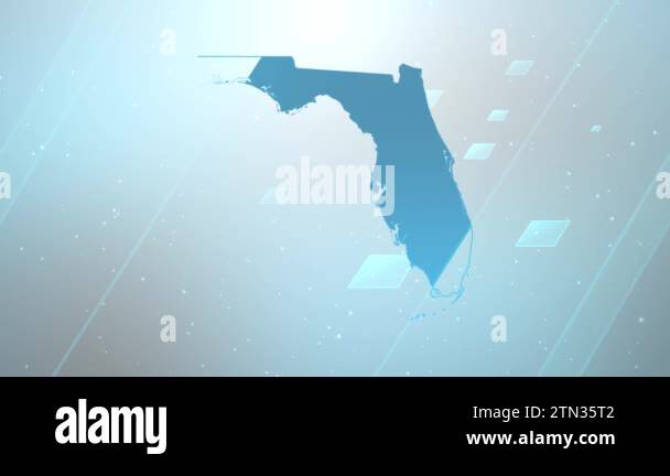 Florida State USA Map Background - Florida State Usa Map Background Opener Works With All Editing Programs Suitable For Patriotic Programs Corporate Intros Tourism Presentations 2tn35t2 
