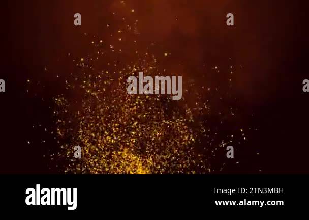 Red Particles Rising If Burning red hot sparks rise from fire seamless loop ,Fire Particles ...