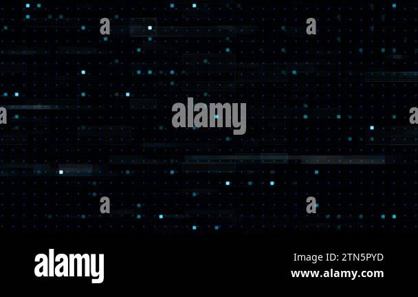 Animation of data transferring or computer's data files. Digital ...