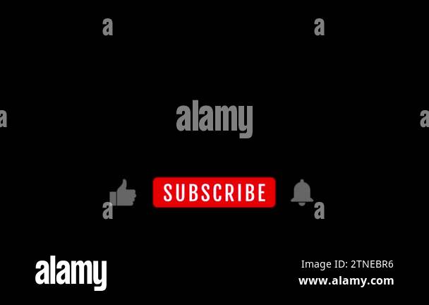 Subscribe and Reminder Button Animation. Animated subscribe button for ...