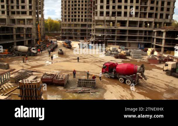 Unfinished concrete edifice road Stock Videos & Footage - HD and 4K ...