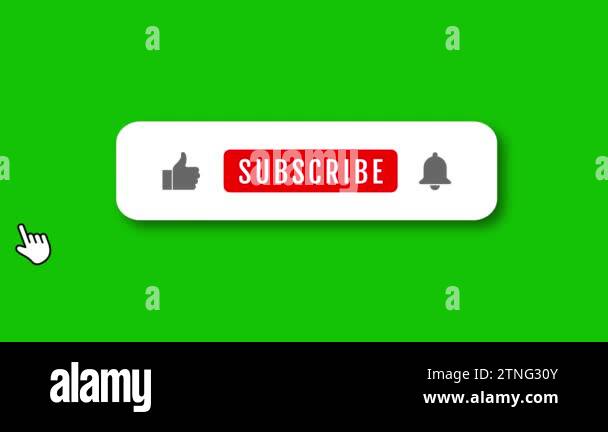 Subscribe and Reminder Button Animation. Animated subscribe button for ...