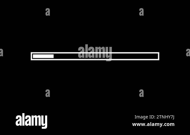 Loading progress bar animation. Loading screen bar progress animation ...