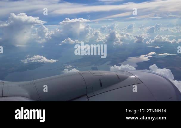 Jet engine flying through clouds Stock Videos & Footage - HD and 4K ...