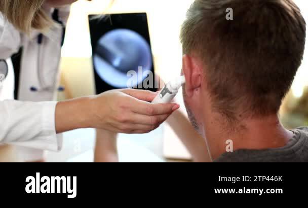 Otoscpy Eardrum otoscope Stock Videos & Footage - HD and 4K Video Clips - Alamy