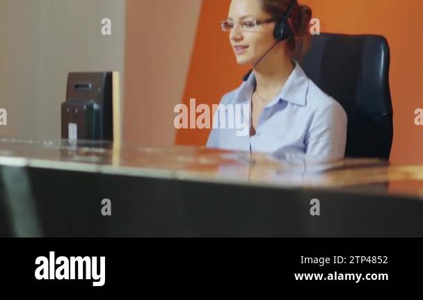 Reception operator Stock Videos & Footage - HD and 4K Video Clips - Alamy