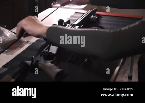 AR-15 complete disassembly and cleaning, bolt, barrel. High quality ...