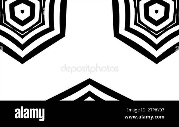 Abstract CGI motion graphics and animated background with white and ...