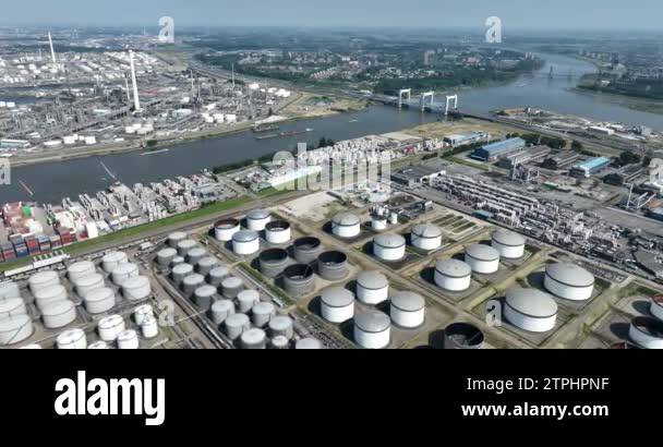 Botlek tank terminal port Stock Videos & Footage - HD and 4K Video ...