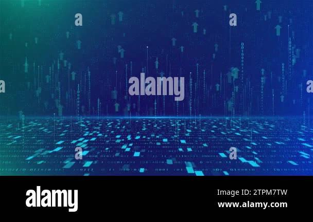 4K Deep learning science technology background. Network ai deep Machine ...