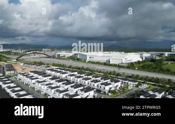 Batu Kawan, Penang, Malaysia - Aug 13 2023: Eco Horizon new development