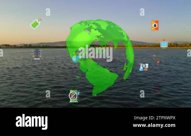 Environment protection concept. Renewable energy. Sustainable ...