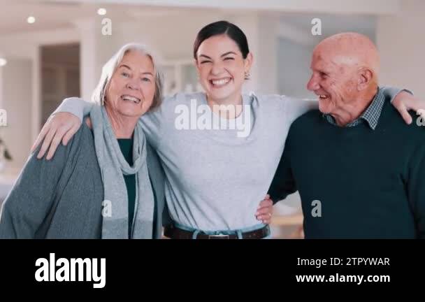 Family man woman girl daughter Stock Videos & Footage - HD and 4K Video ...