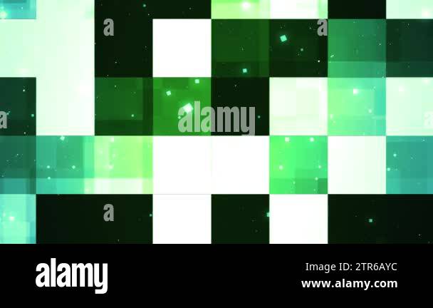 4k HD Background animation with light boxes and particles. Its is a ...
