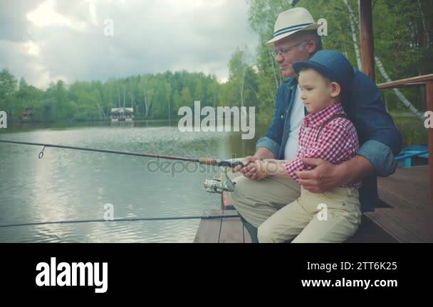 Pretty Boy Fish Boy fishing grandpa Stock Videos & Footage - HD and 4K Video Clips - Alamy