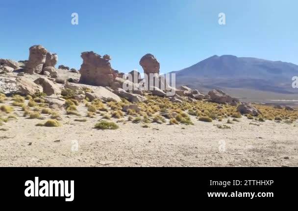 Valley Of The Rocks. Valle De Las Rocas in the Altiplano of Bolivia ...