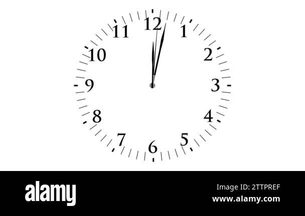 Time Without Numbers Clock face without numbers Stock Videos & Footage - HD and 4K Video ...