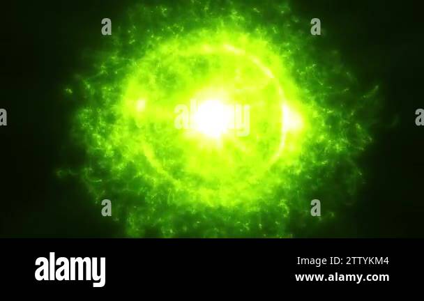 4k Abstract Sun Particles Shining Background Loop/ Animation of an ...