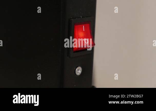 Red on off switch Stock Videos & Footage - HD and 4K Video Clips - Alamy